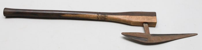 Zulu Winged War Axe, 19th Century