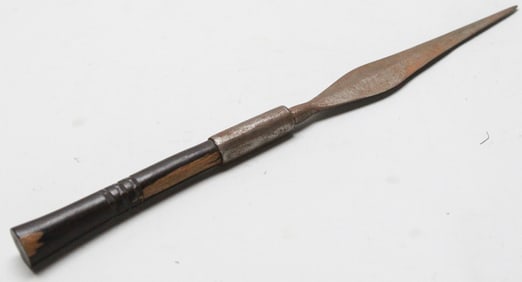 African Ceremonial Tribal Spear
