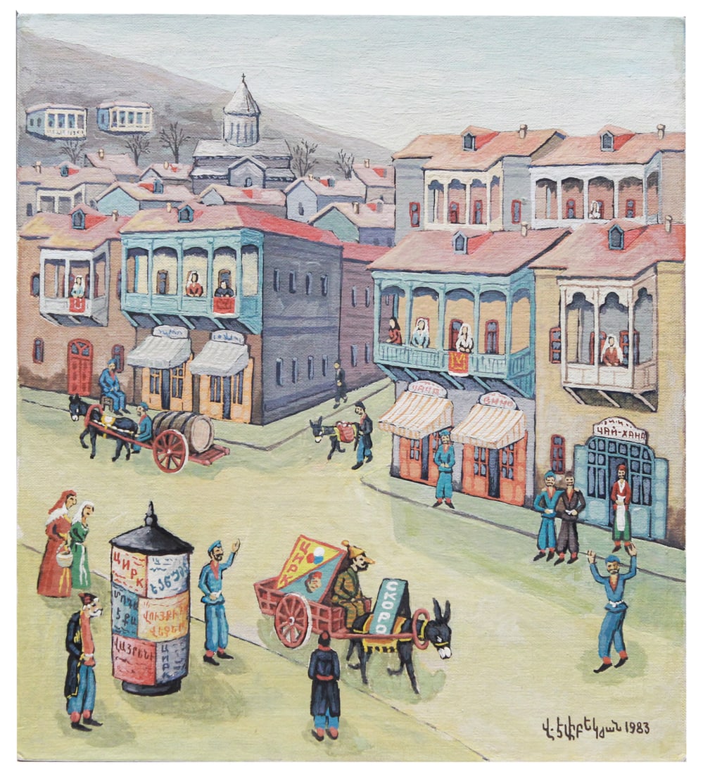 Vagharshak Elibekyan (1910-1994) / Armenian artist (1 of 7)