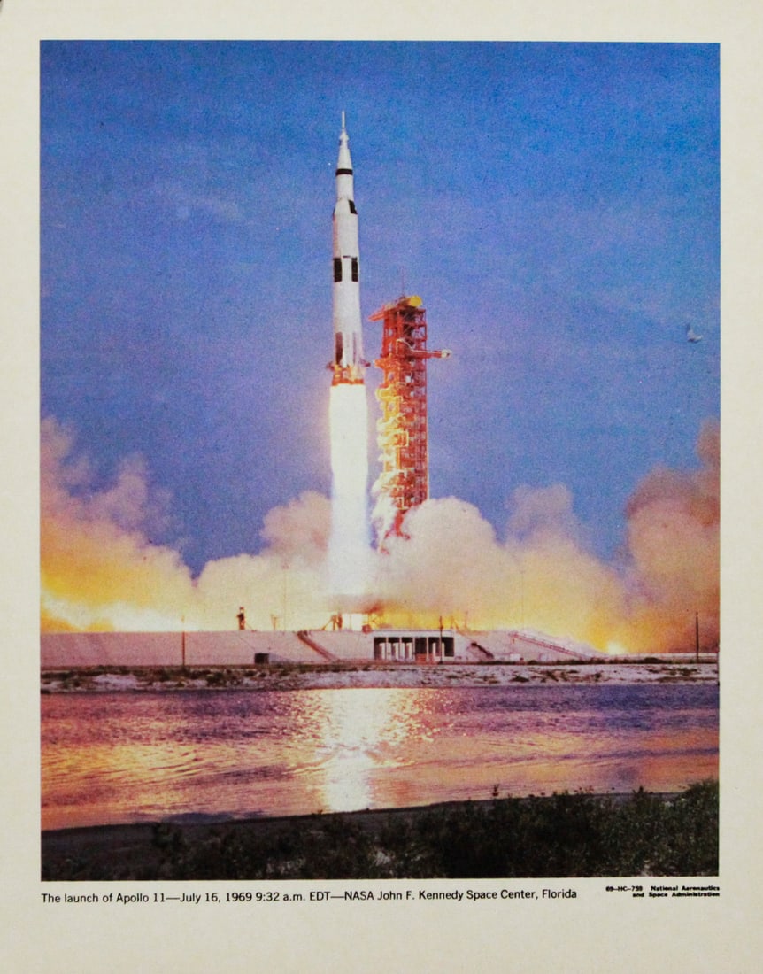 Apollo 11 Launch - NASA Original Poster (1 of 2)