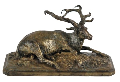 Christopher Fratin French Bronze Statue