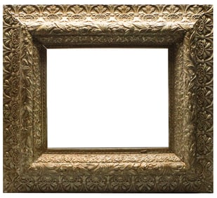 Antique Handcrafted Wood Frame