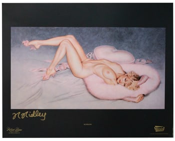 Olivia De Berardinis "Bon Bons" Signed Lithograph Art Poster