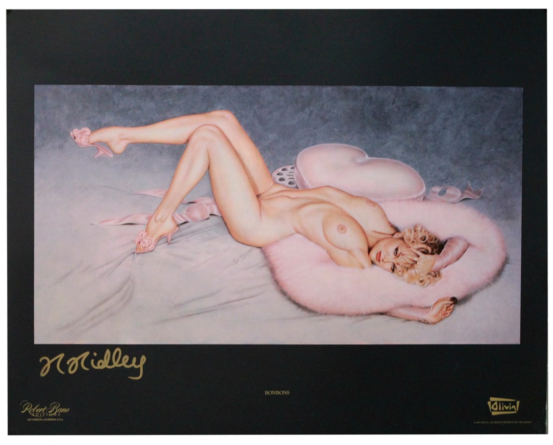 Olivia De Berardinis "Bon Bons" Signed Lithograph Art Poster (1 of 4)