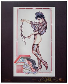 Olivia De Berardinis "Memories" Signed Lithograph Art Poster
