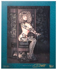 Olivia De Berardinis "Princess and the Pea" Limited Edition Lithograph Signed by the Artist