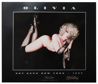 Olivia De Berardinis - "Rose Hips" Signed 16x20 Lithograph Print - Limited Edition of 4000