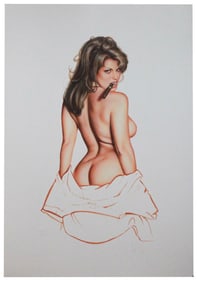 Signed Olivia De Berardinis and Sandra Taylor 32 x 22 in Limited Edition Lithograph
