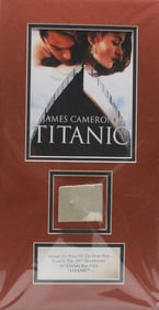 Titanic Movie Prop - Authentic 3x2 Piece of the Ship Used in James Cameron's Titanic (1997)