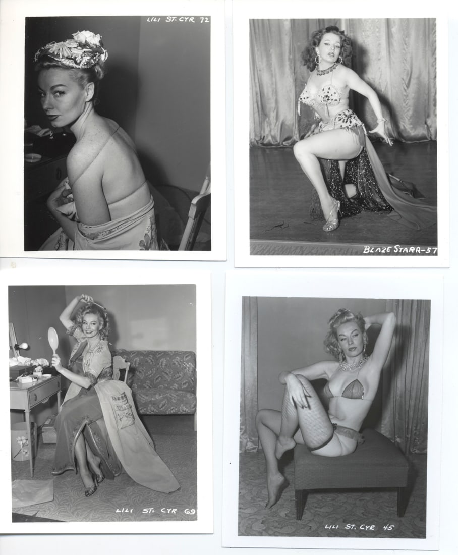 1950s US Government Banned Irving Klaw Original Photos (1 of 2)