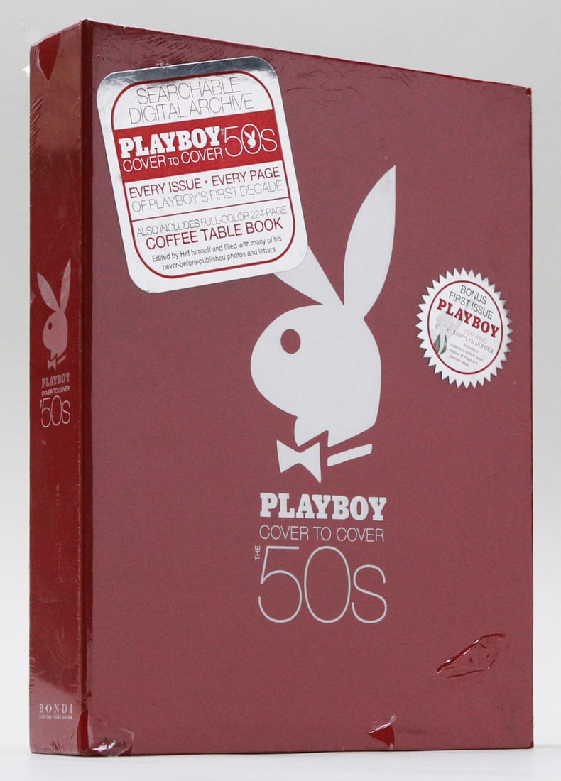 Playboy Cover to Cover: The 1950s (Digital Archive & Coffee Table Book) - Sealed Box Set (1 of 9)
