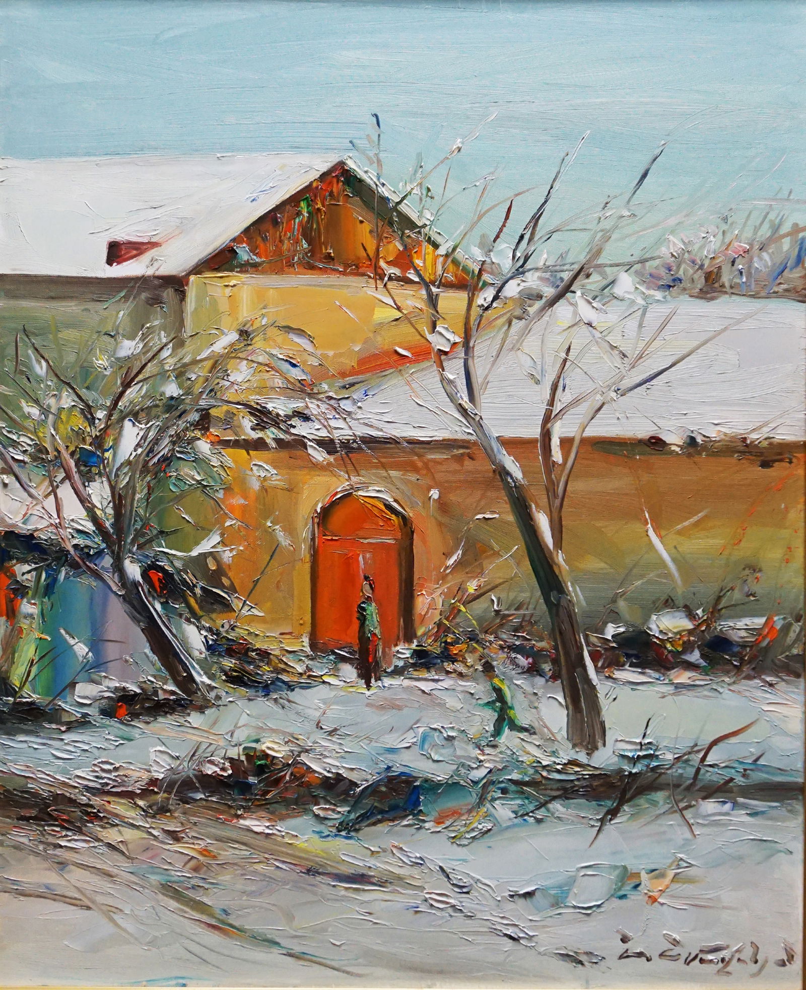 Shmavon Shmavonyan / Winter / Armenian artist (1 of 2)