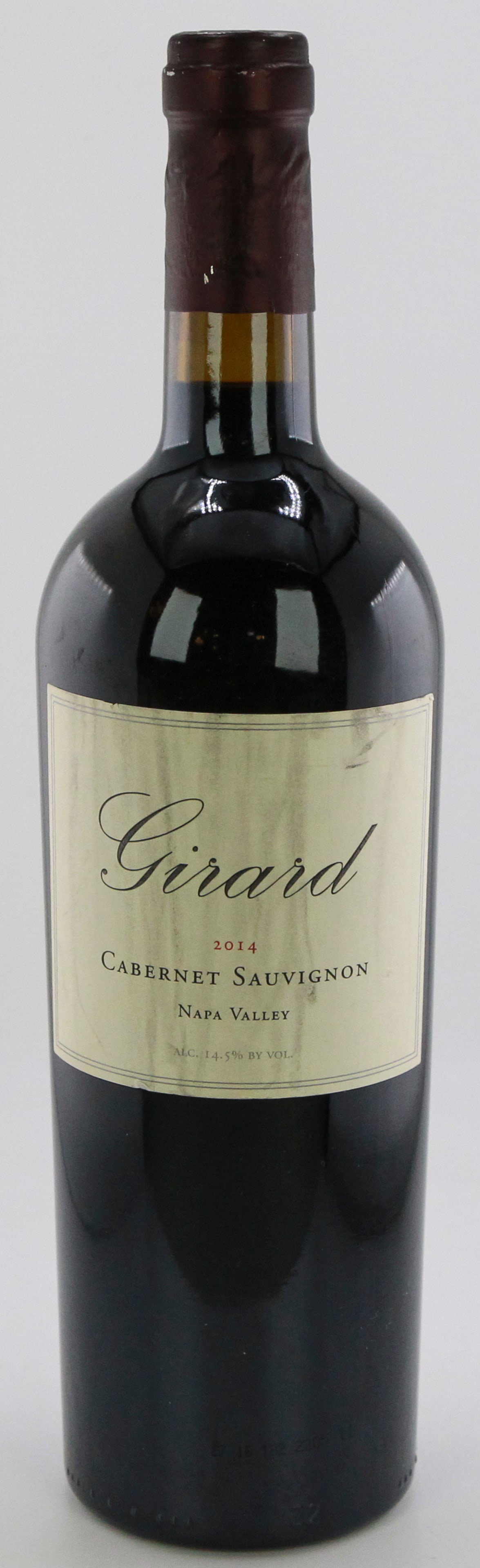 Girard 2014 Cabernet Sauvignon Napa Valley (1 of 3)