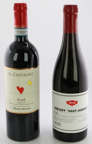 Lot of 2 Wines/Fabrizio Dionisio Il Castagno Syrah & Louis Chenu Savigny "Haut-Jarrons" 1er Cru 2016