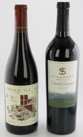 Lot of 2 Wines/Presqu'ile Pinot Noir 2021 & St. Supéry Napa Valley Cabernet Sauvignon 2018