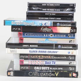 Lot of 12 Classic Video Games Diverse Collection Across Multiple Platforms