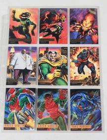 Lot of 9 Assorted Trading Cards Diverse Collection for Enthusiasts
