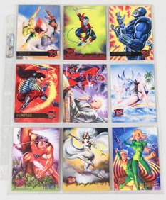 Lot of 9 Assorted Trading Cards Diverse Collection for Enthusiasts