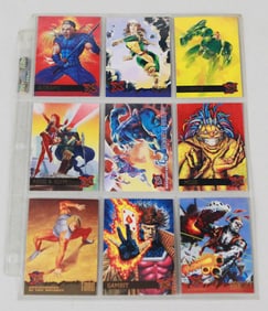 Lot of 9 Assorted Trading Cards Diverse Collection for Enthusiasts