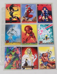 Lot of 9 Assorted Trading Cards Diverse Collection for Enthusiasts