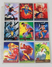 Lot of 9 Assorted Trading Cards Diverse Collection for Enthusiasts