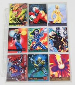 Lot of 9 Assorted Trading Cards Diverse Collection for Enthusiasts