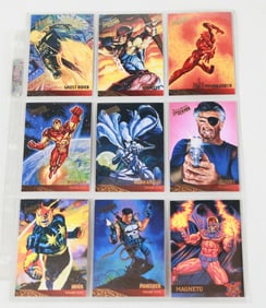 Lot of 9 Assorted Trading Cards Diverse Collection for Enthusiasts