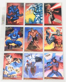 Lot of 9 Assorted Trading Cards Diverse Collection for Enthusiasts