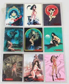 Lot of 9 Assorted Trading Cards Diverse Collection for Enthusiasts