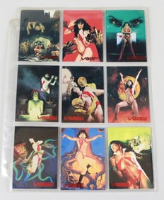 Lot of 9 Assorted Trading Cards Diverse Collection for Enthusiasts