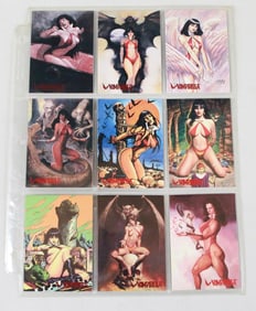 Lot of 9 Vampirella Trading Cards Collector's Assortment