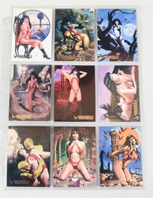 Lot of 9 Vampirella Trading Cards Collector's Assortment