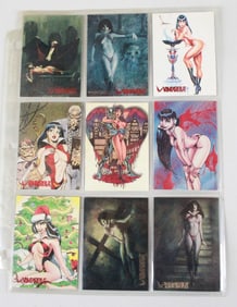 Lot of 9 Vampirella Trading Cards Collector's Assortment