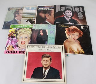 Lot of 8 Assorted Vinyl Records