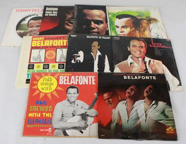 Lot of 10 Assorted Vinyl Records