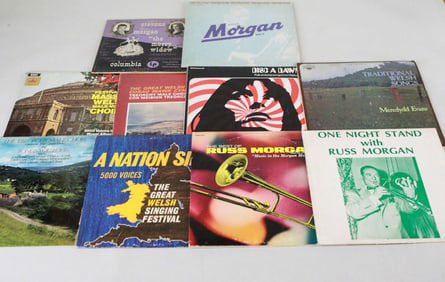 Lot of 10 Assorted Vinyl Records