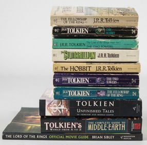Lot of 10 J.R.R. Tolkien Books Middle earth Collection