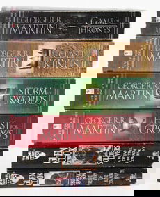 Lot of 6 Fantasy Books George R.R. Martin & Glen Cook