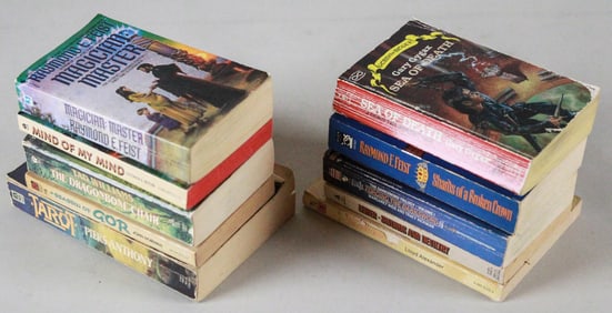 Lot of 10 Fantasy and Sci-Fi Books