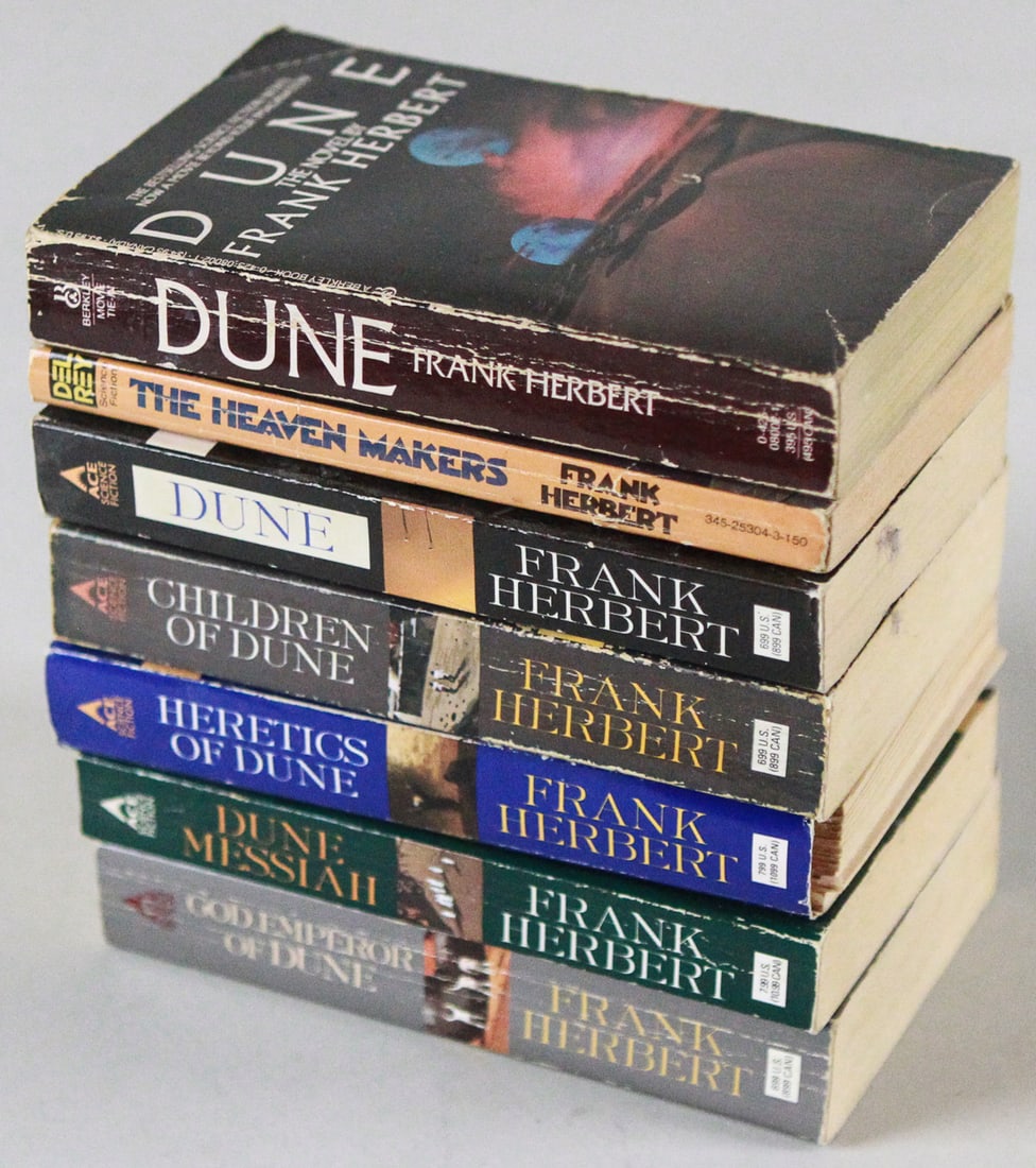 Lot of 7 Frank Herbert Books (1 of 1)