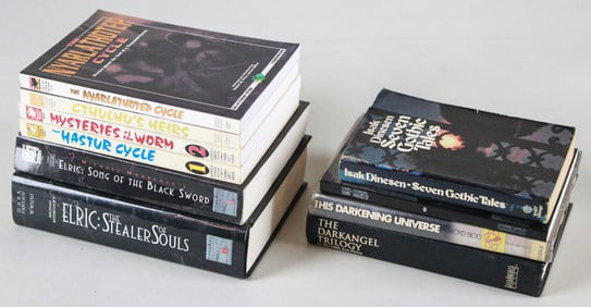Lot of 10 Horror and Fantasy Books