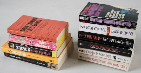 Lot of 11 Mixed Fiction and Non-Fiction Books