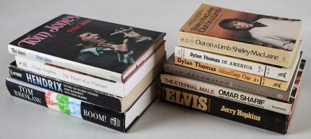 Lot of 10 Biographies and Memoirs