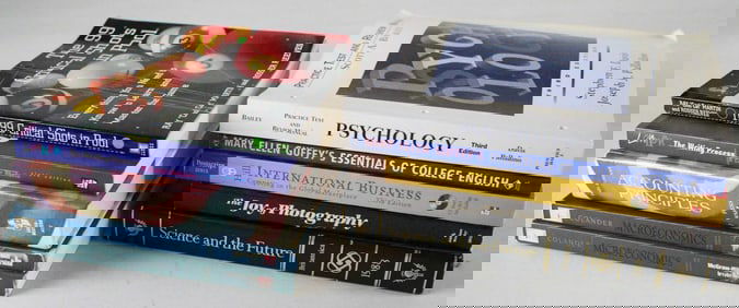 Lot of 10 Books College Textbooks and Reference