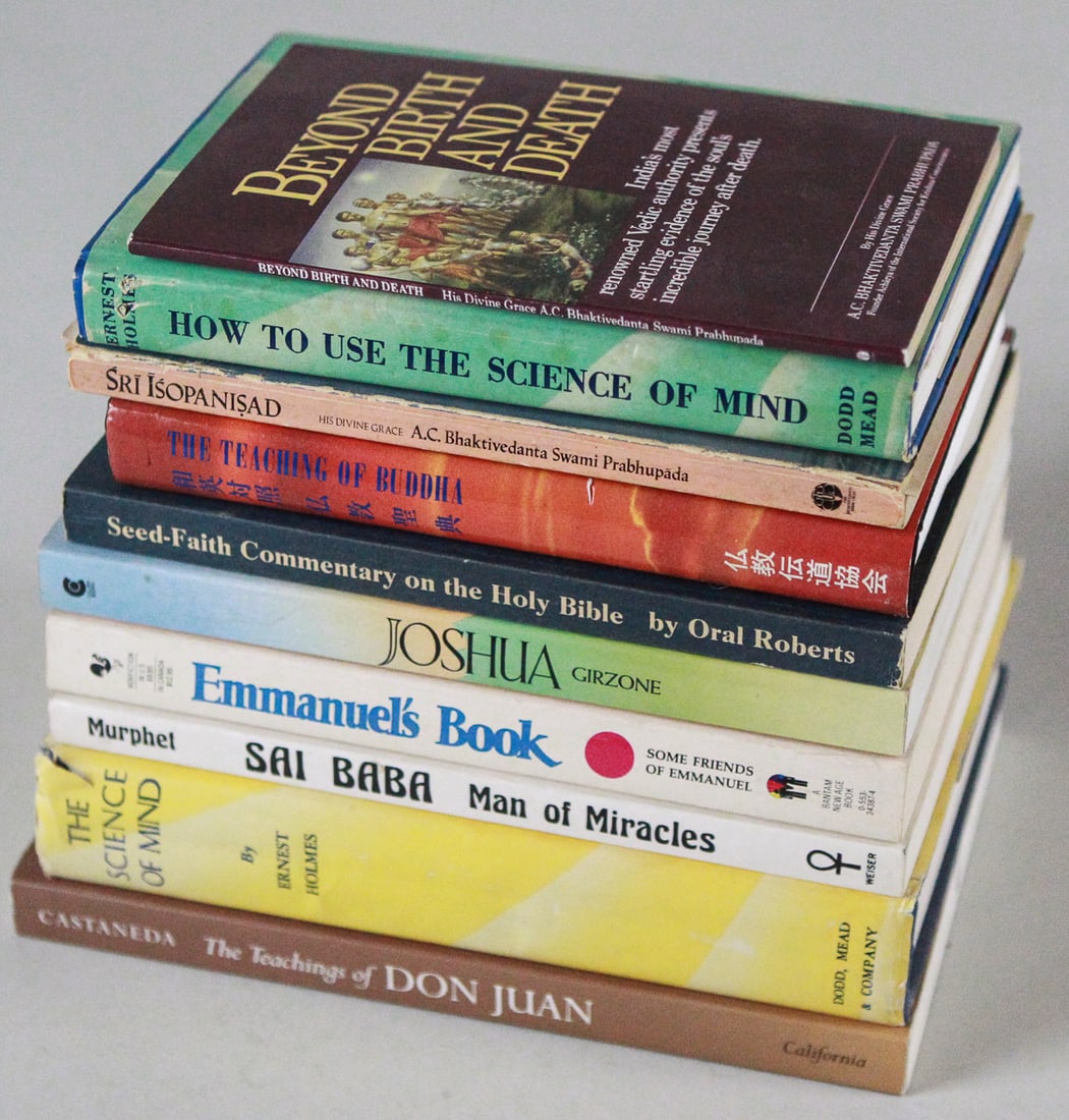 Lot of 9 Books Spirituality and Philosophy (1 of 1)