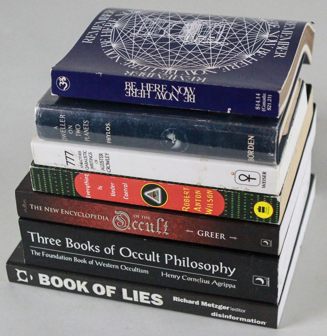 Lot of 7 Books on Occult and Esoteric Philosophy (1 of 1)