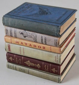 Lot of 6 Vintage Books including Madame Bovary and Random Harvest