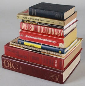 Lot of 9 Language and Literature Books