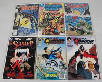 Lot of 6 DC Comics The Huntress Doom Patrol Scarlett Black Condor
