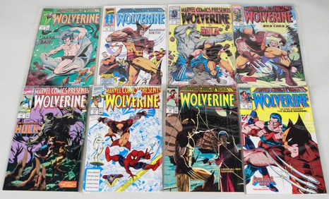Lot of 8 Marvel Comics Presents Wolverine